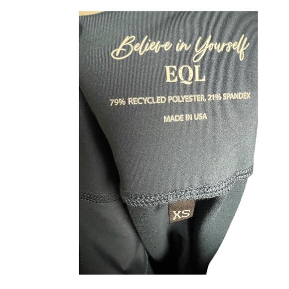 EQL by Kerrits Xs Womens Pants Leggings Blue Gray Equestrian Sports - Picture 6 of 6